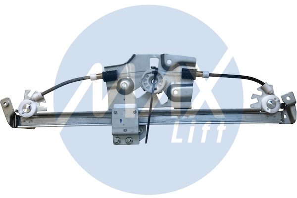Rear left window regulator mechanism, without motor, 5-door