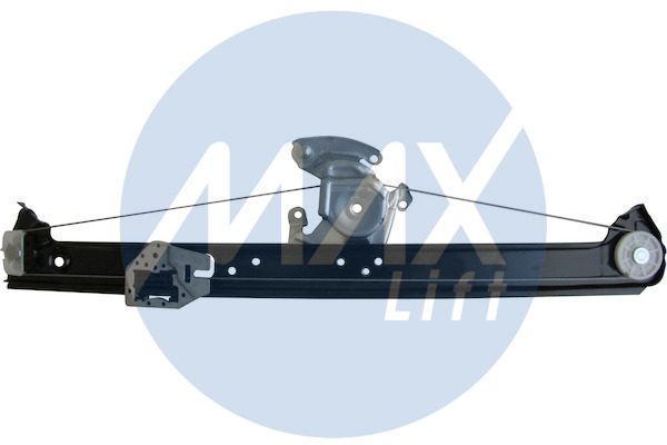 Rear left window regulator mechanism, without motor, 5-door
