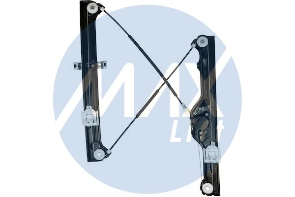 Front right window regulator mechanism, without motor, 5-door
