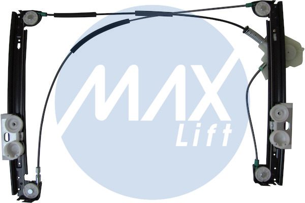 Window regulator mechanism, front right, without motor, 3-door