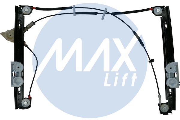 Window regulator mechanism, front left, without motor, 3-door