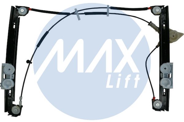 Window regulator mechanism, front right, without motor, 3-door