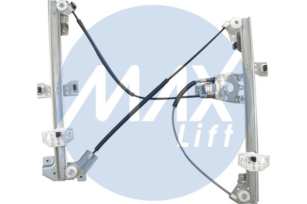 Window regulator mechanism, front right, without motor, 3-door