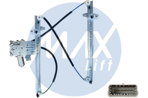Front left window regulator, electric, comfort, 5 doors