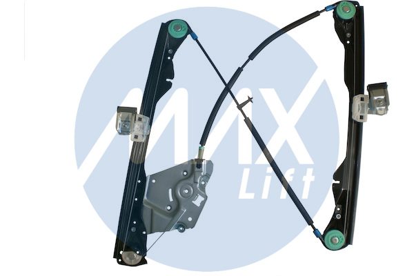 Meccanismo alzacristallo anteriore sinistro, senza motore, comfort, 5 porte, 8 pin