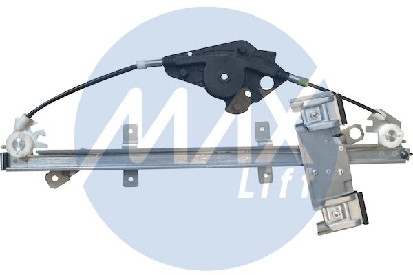 Front left window regulator mechanism, without motor, 5-door