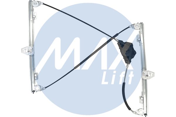 Window regulator mechanism, front right, without motor, 3-door