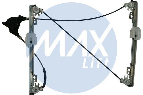 Window regulator mechanism, front left, without motor, 3-door
