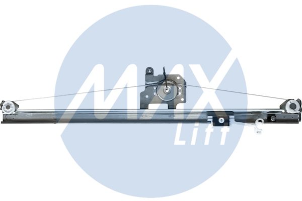 Window regulator mechanism, front right, without motor, 3-door