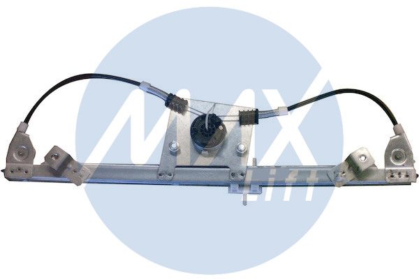 Window regulator mechanism front right, without motor, 3/5-door