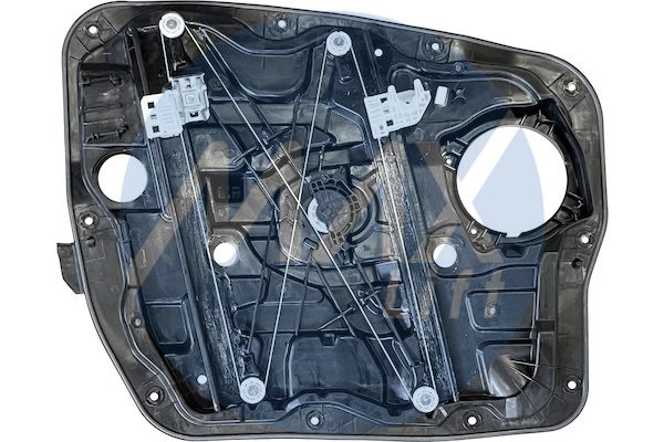 Window regulator front right, with door panel and mechanism, 5-door