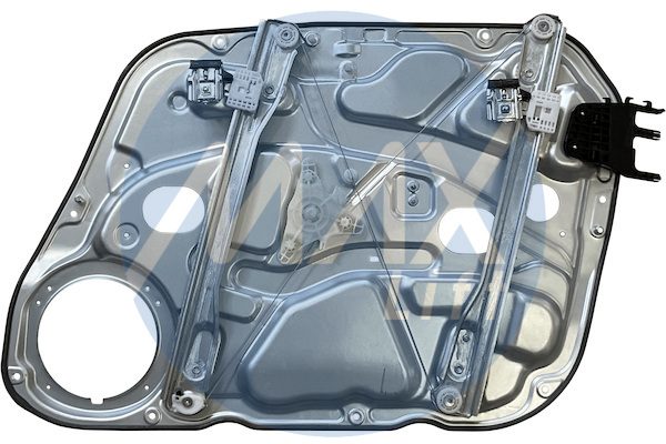 Window regulator front left, with door panel and mechanism, 5-door