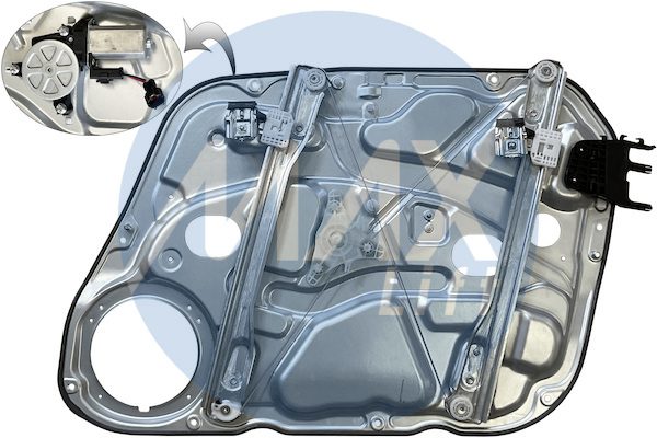 Alzacristallo anteriore sinistro, elettrico, con pannello porta, 5 porte