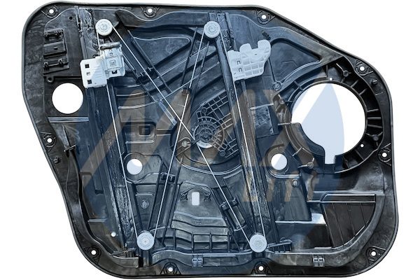 Window regulator front right, with door panel and mechanism, 5-door