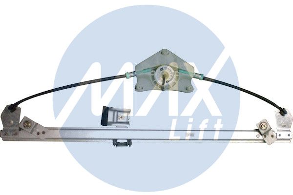 Rear left window regulator mechanism, without motor, 5-door
