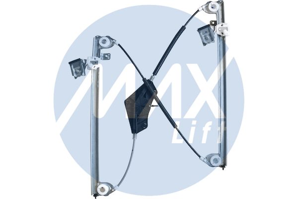 Front left window regulator mechanism, without motor, 5-door