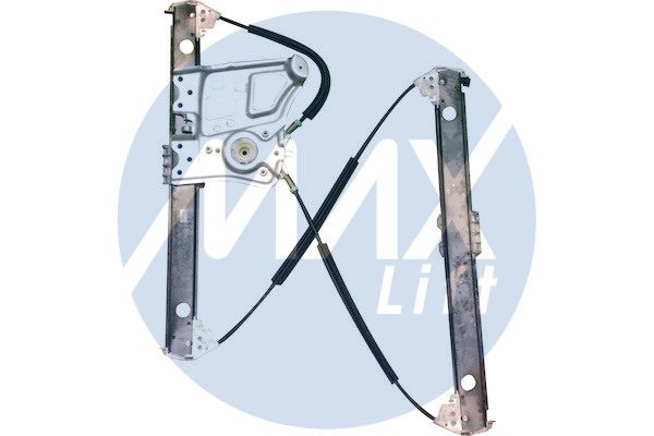 Front left window regulator mechanism, without motor, 5-door