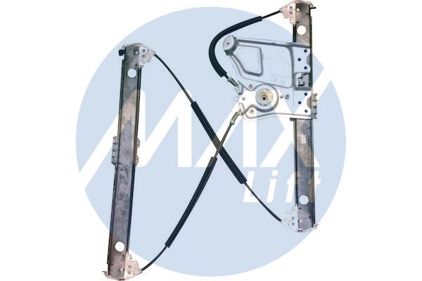 Front right window regulator mechanism, without motor, 5-door