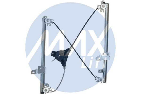Front left window regulator mechanism, without motor, 5-door