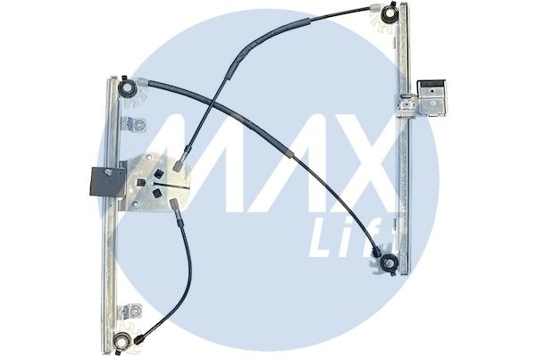 Window regulator mechanism, front left, without motor, 3-door