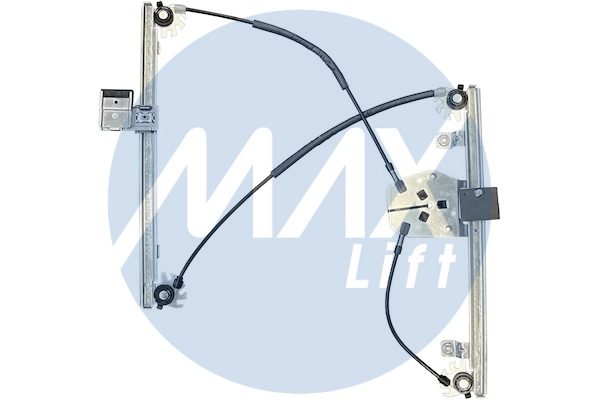 Window regulator mechanism, front right, without motor, 3-door