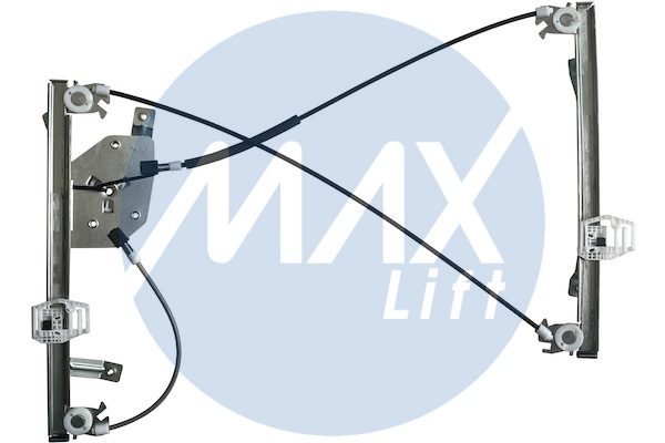 Window regulator mechanism, front left, without motor, 3-door