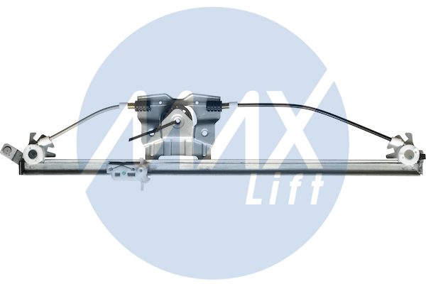 Window regulator mechanism, front left, without motor, 3-door