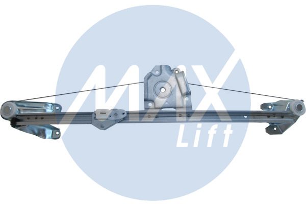 Rear left window regulator mechanism, without motor, 5-door