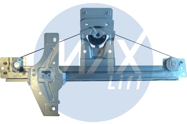 Rear left window regulator mechanism, without motor, 5-door