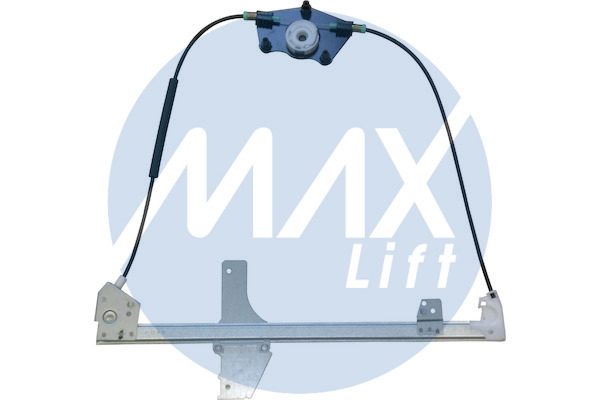 Window regulator mechanism, front left, without motor, 3-door