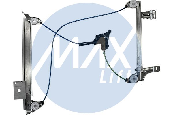 Window regulator mechanism, front left, without motor, 3-door