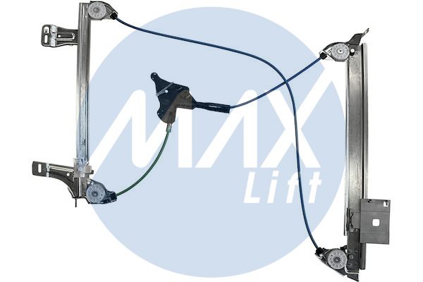 Window regulator mechanism, front right, without motor, 3-door