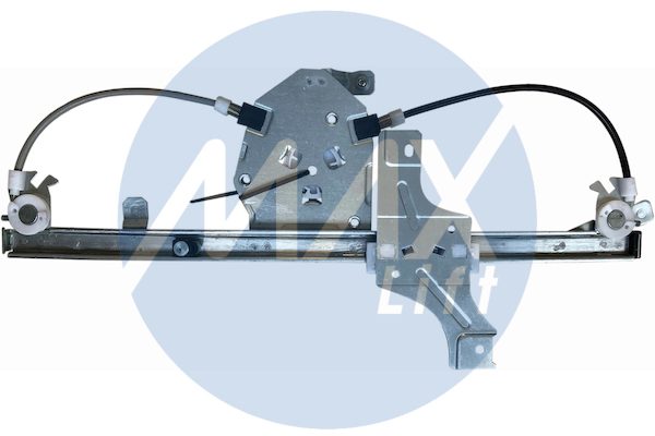 Rear left window regulator mechanism, without motor, 5-door