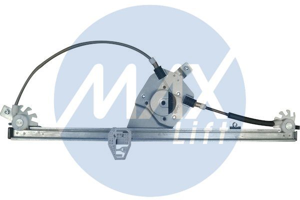 Front left window regulator mechanism, without motor, 5-door