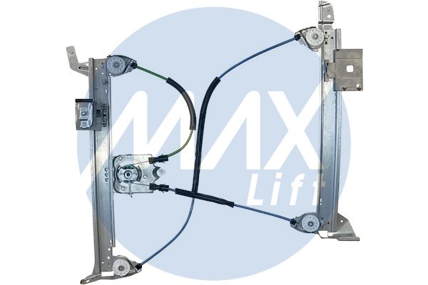 Window regulator mechanism, front left, without motor, 3-door