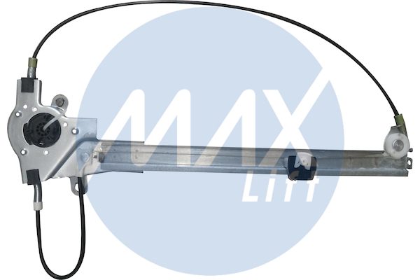 Rear left window regulator mechanism, without motor, 5-door