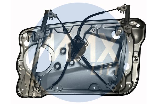 Window regulator front left, with door panel and mechanism, 5-door