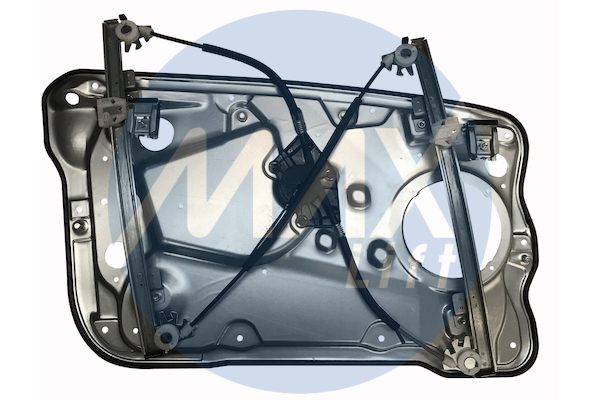 Window regulator front right, with door panel and mechanism, 5-door