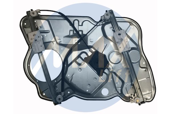 Window regulator front right, with door panel and mechanism, 5-door