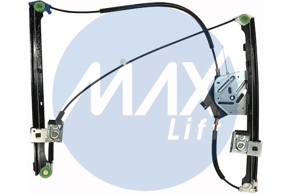 Window regulator mechanism, front right, without motor, 3-door