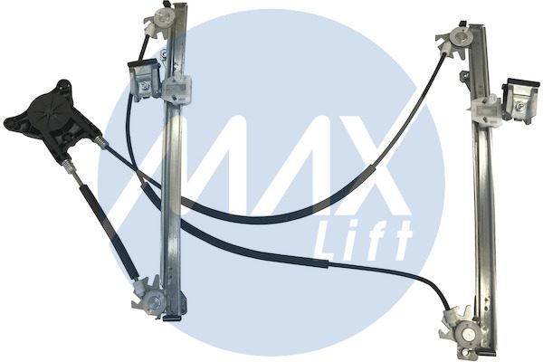 Window regulator mechanism, front left, without motor, 3-door
