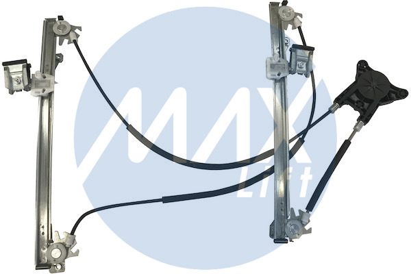 Window regulator mechanism, front right, without motor, 3-door