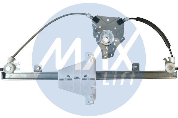 Window regulator mechanism, front left, without motor, 3-door