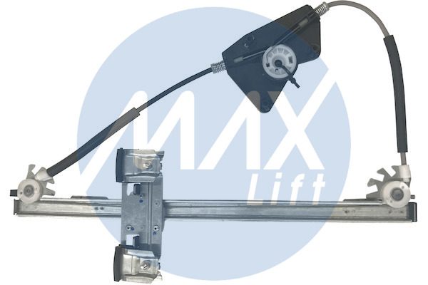 Window regulator mechanism, front right, without motor, 3-door
