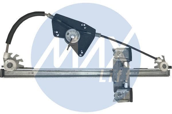 Front left window regulator mechanism, without motor, 5-door