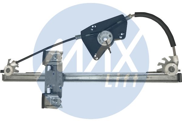 Front right window regulator mechanism, without motor, 5-door