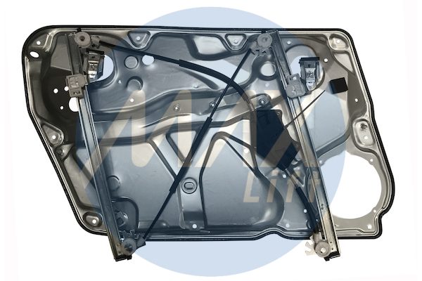 Window regulator front right, with door panel and mechanism, 5-door