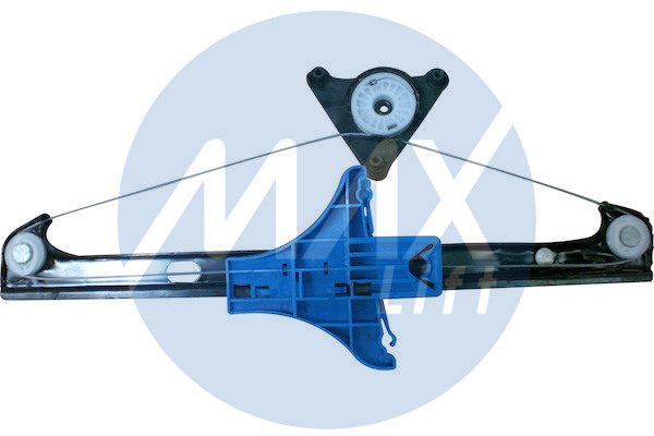 Rear right window regulator mechanism, without motor, 5-door