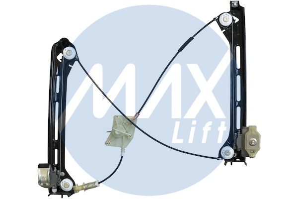 Window regulator mechanism, front left, without motor, 3-door