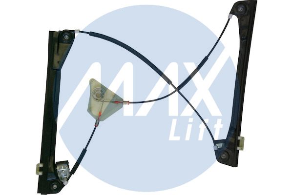 Window regulator mechanism, front right, without motor, 3-door